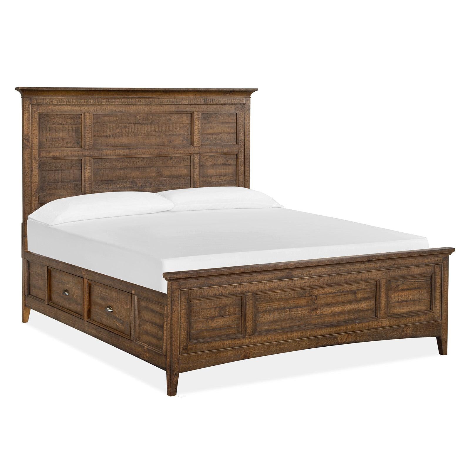 Magnussen Home Bay Creek Toasted Nutmeg Panel Bed