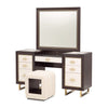 Michael Amini Belmont Place Vanity with Mirror & Bench - Espresso