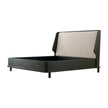 Theodore Alexander Repose Wooden with Upholstered Headboard Bed