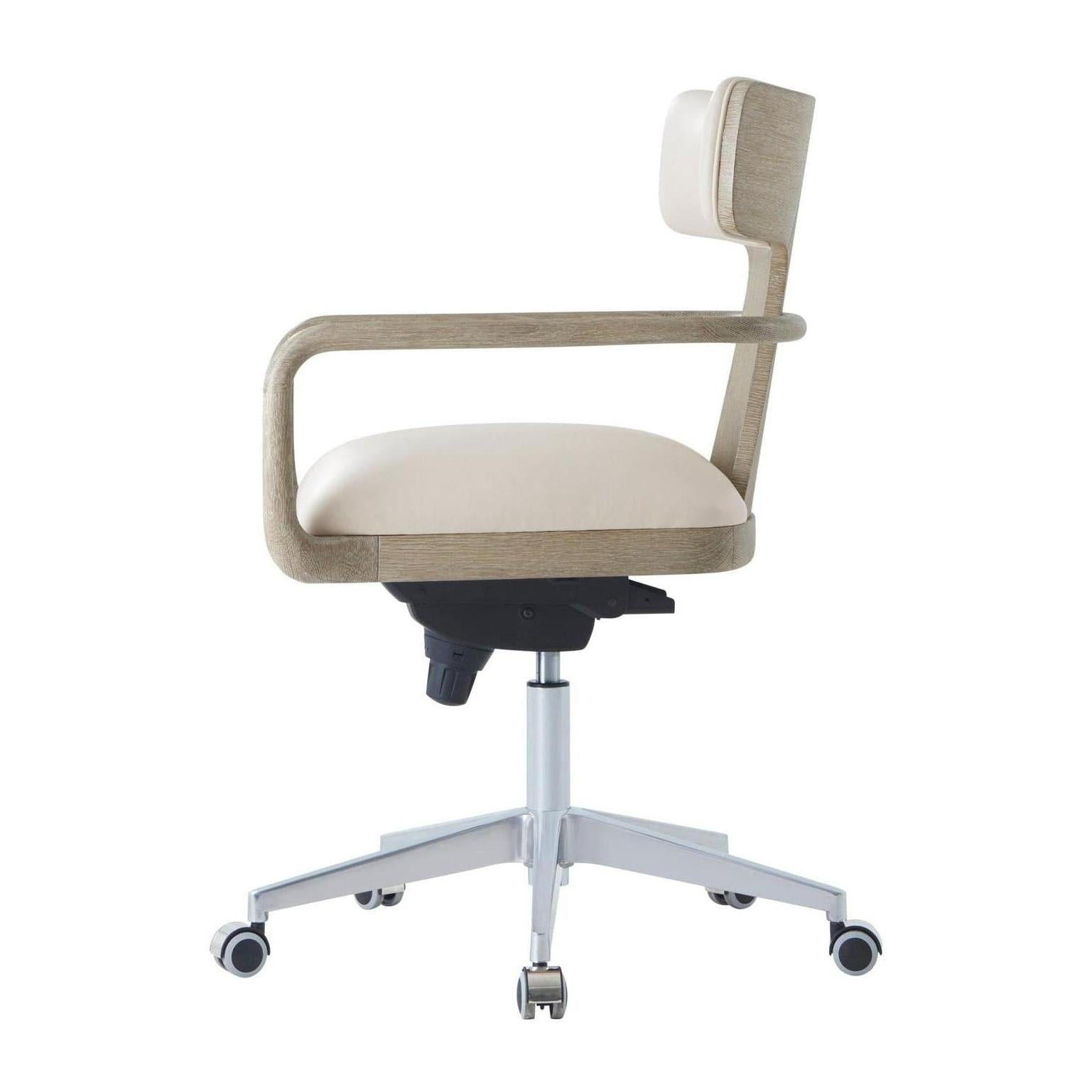 Theodore Alexander Repose Wooden Upholstered Study Chair