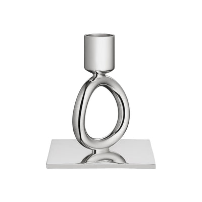 Christofle Vertigo Silver-Plated Candelabra Candlestick