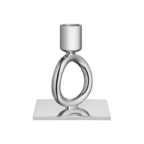 Christofle Vertigo Silver-Plated Candelabra Candlestick