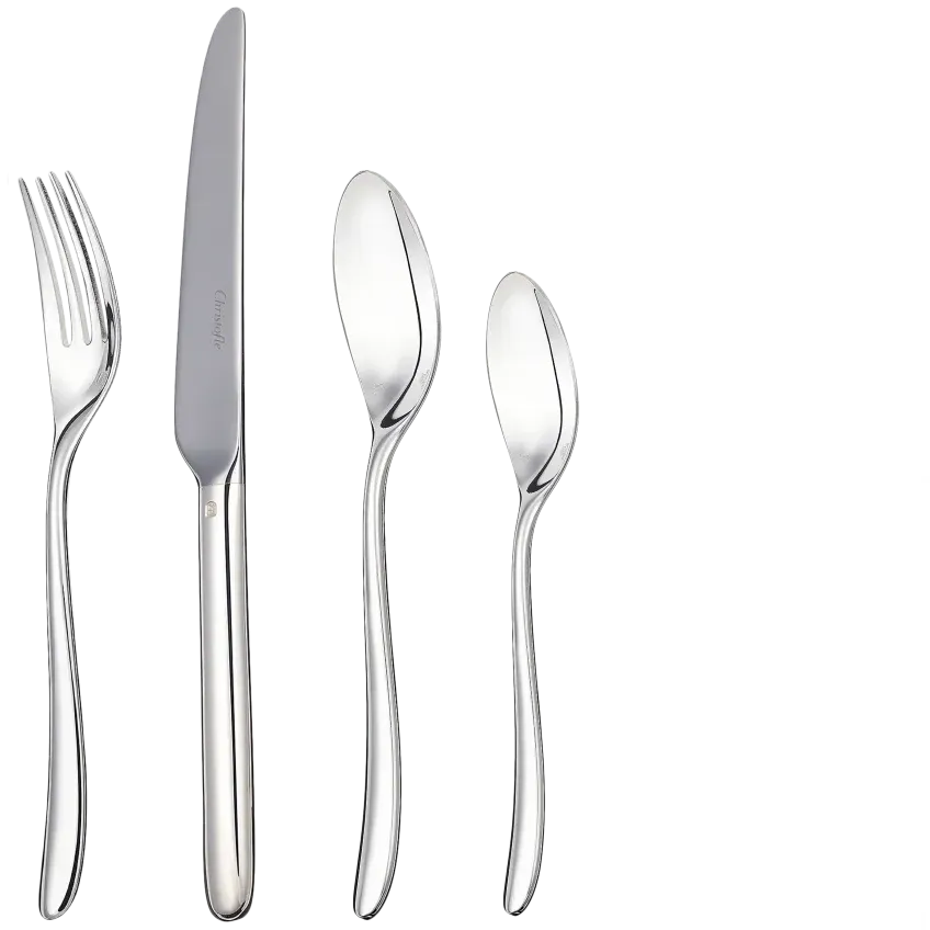 Christofle Mood Silver-Plated Medium Individual Flatware Set