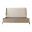 Theodore Alexander Repose Wooden with Upholstered Headboard Bed