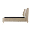 Theodore Alexander Repose Wooden with Upholstered Headboard Bed