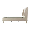 Theodore Alexander Repose Wooden with Upholstered Headboard Bed