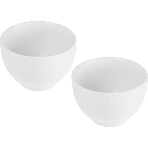 Christofle Mood Asia Porcelain Soup Bowls-Set of 2