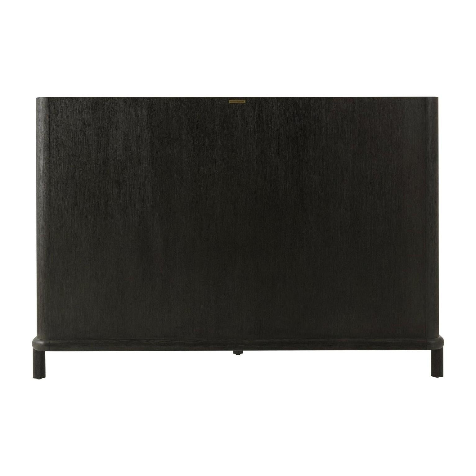 Theodore Alexander Repose Wooden with Upholstered Headboard Bed