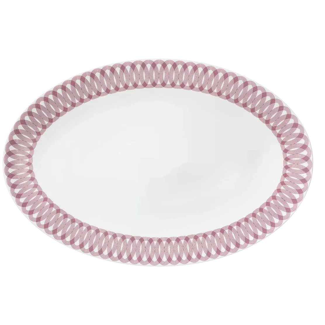 Christofle Mood Nomade Large Oval Porcelain Platter