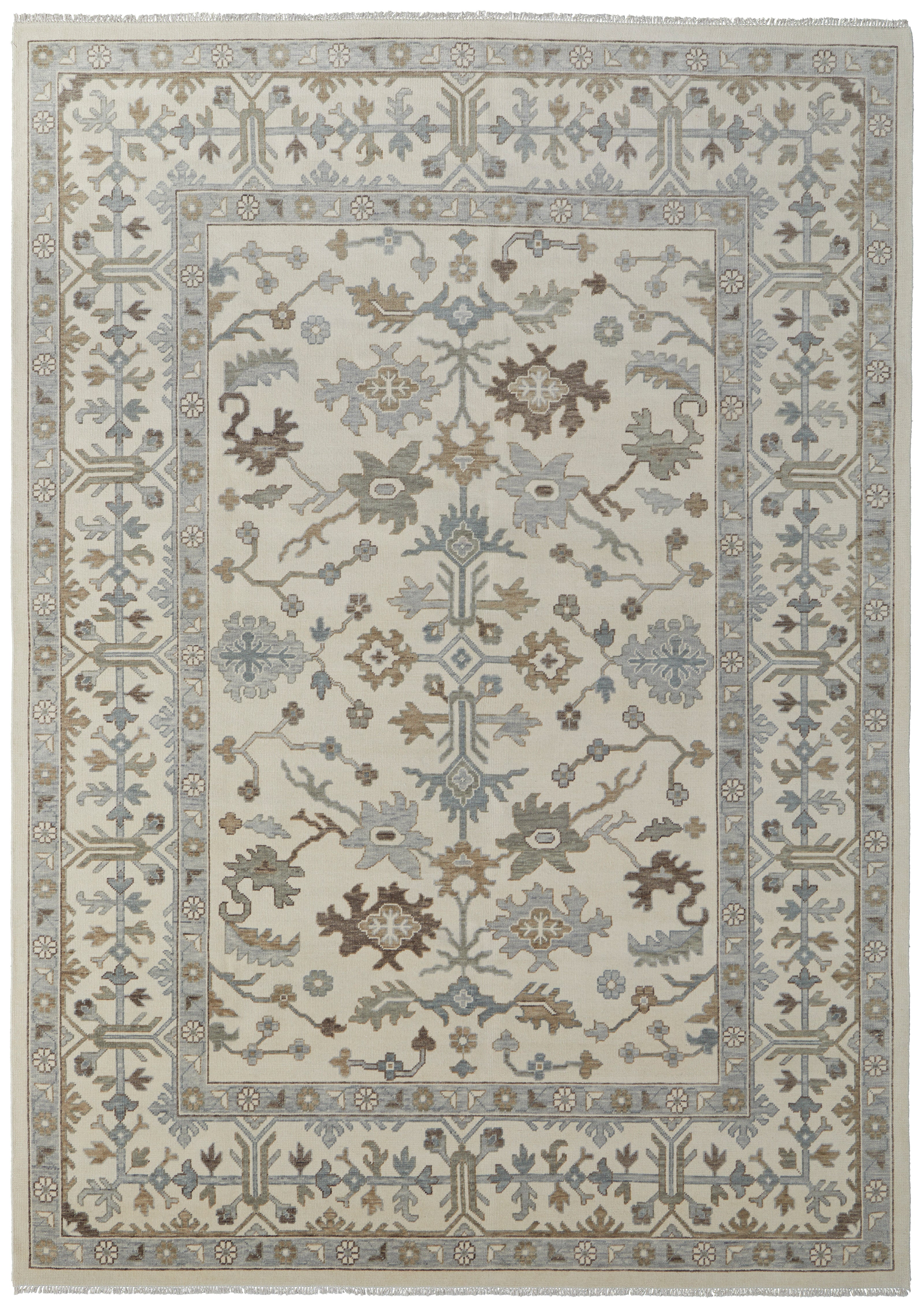 Feizy Karina 69G5F Rug in Beige/Gray