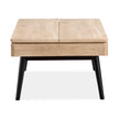 Magnussen Home Fletcher Driftwood Lift Top Storage Cocktail Table