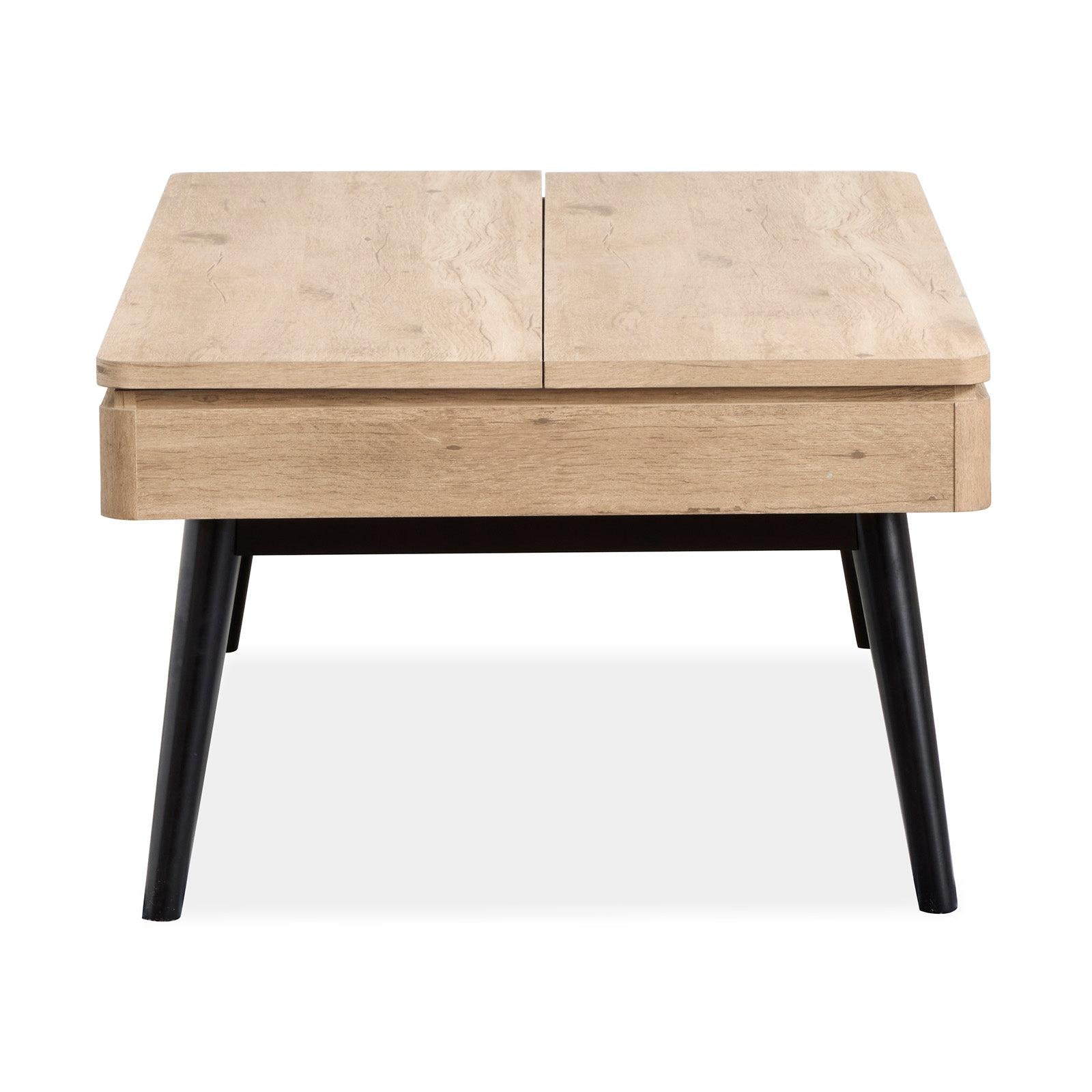 Magnussen Home Fletcher Driftwood Lift Top Storage Cocktail Table