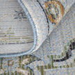 Feizy Melrose 39P4F Traditional Floral & Botanical Rug in Blue/Green/Ivory