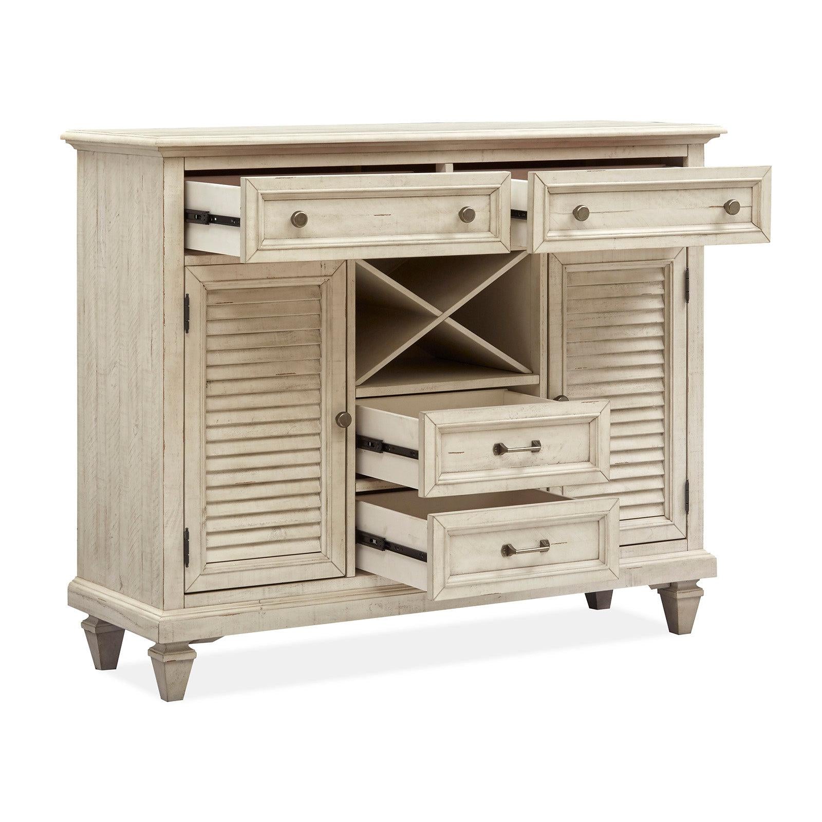 Magnussen Home Newport Alabaster Server