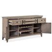 Magnussen Home Paxton Place Dovetail Grey Buffet