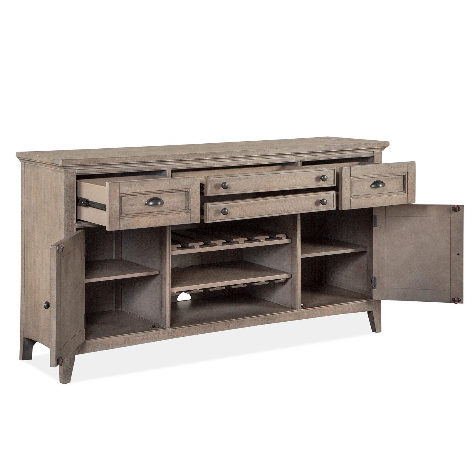 Magnussen Home Paxton Place Dovetail Grey Buffet
