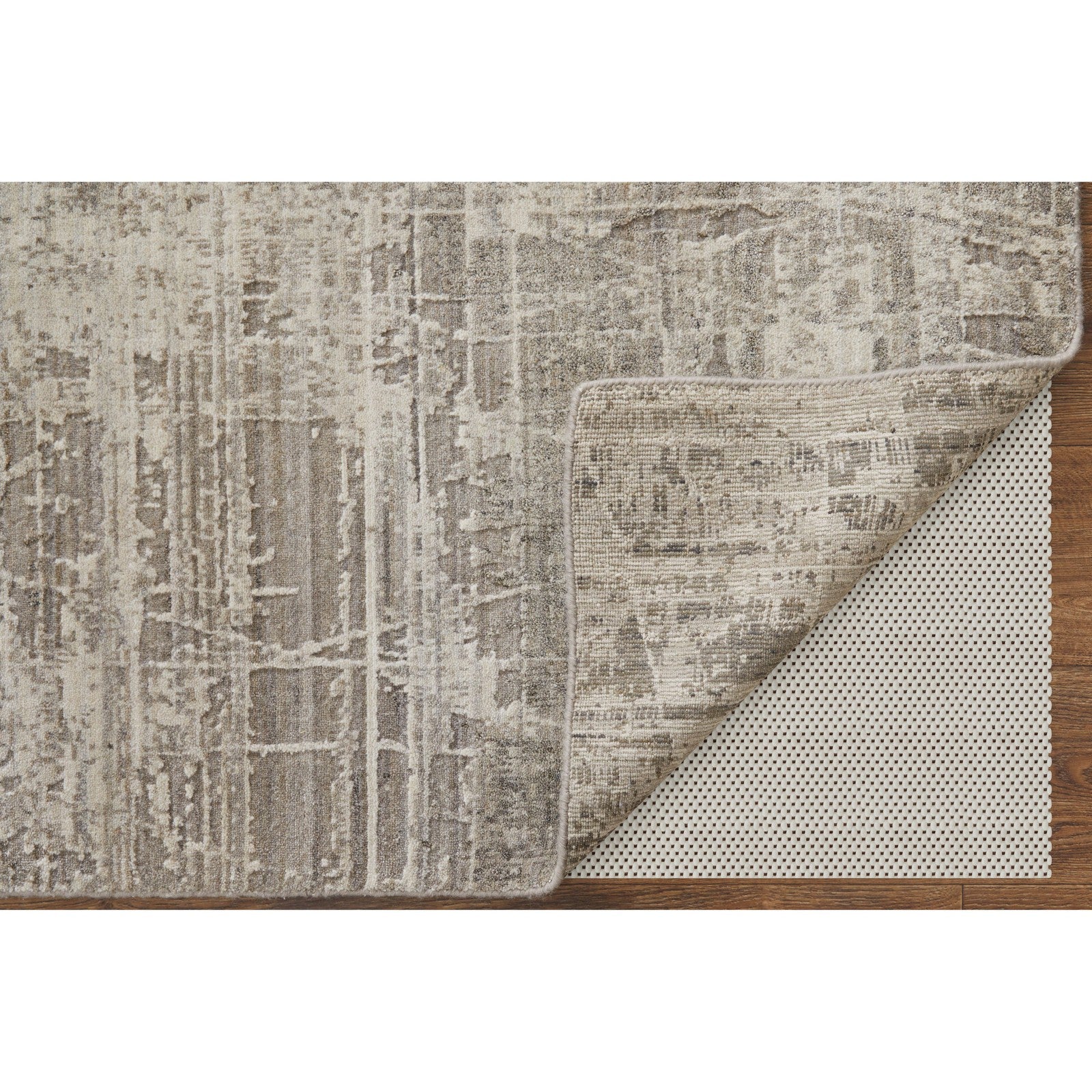 Feizy Eastfield 69A5F Modern Abstract in Gray/Ivory