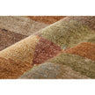 Feizy Pearson 39SHF Modern Abstract, Brown/Tan/Green, Rug