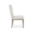 Magnussen Home Lenox Acadia White Upholstered Host Chair Set of 2