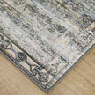 Feizy Augustine 39TWF Traditional Medallion, Green/Ivory/Black, Rug