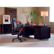 Century Furniture Ebony Desk - Black Leather Top