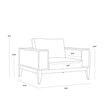 Sunpan Salerno Armchair Clearance