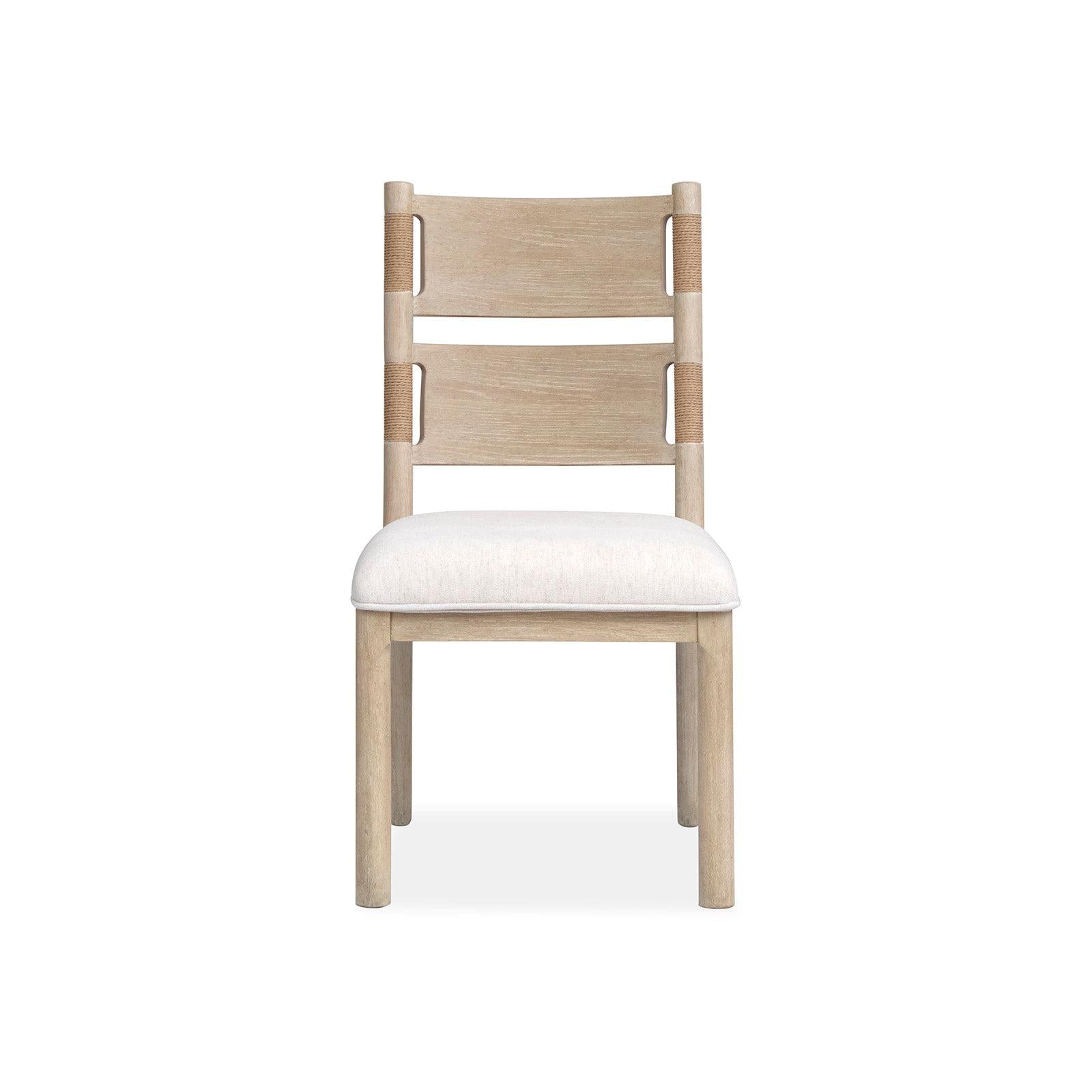 Salt Life Home Sunset Cove Sanibel Brown Upholstered Side Chair Two Pack I