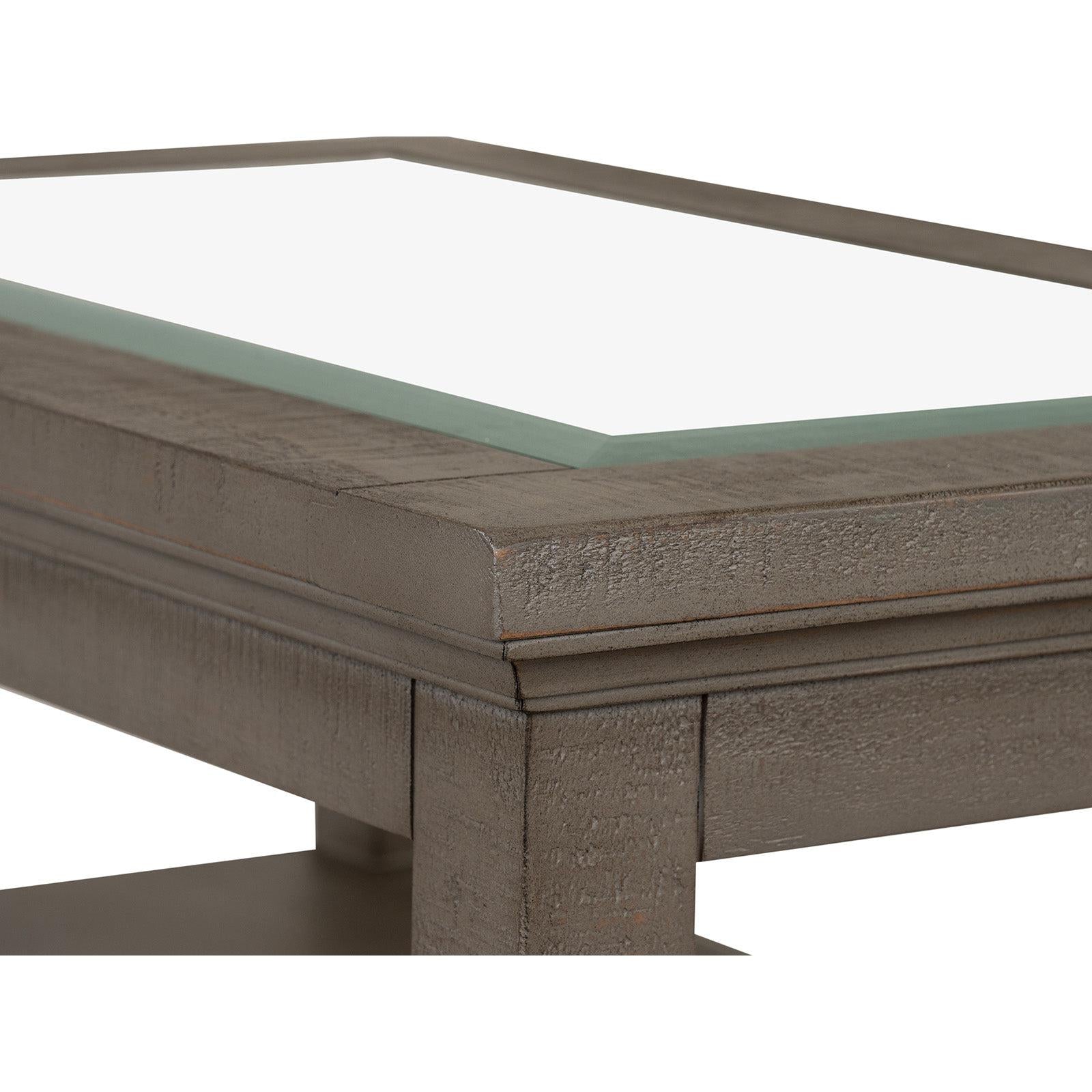 Magnussen Home Paxton Place Dovetail Grey Chairside End Table