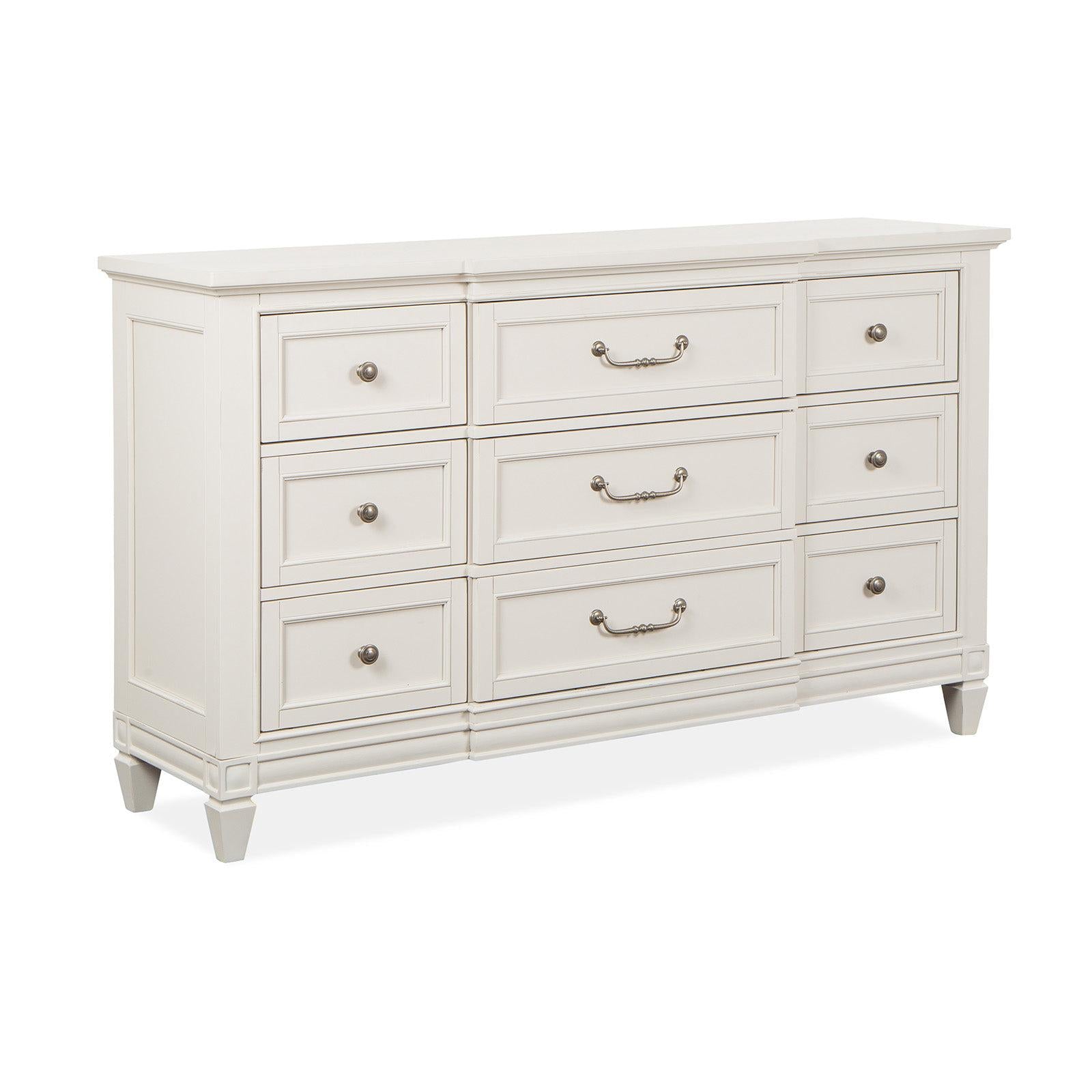 Magnussen Home Willowbrook Egg Shell White Drawer Dresser