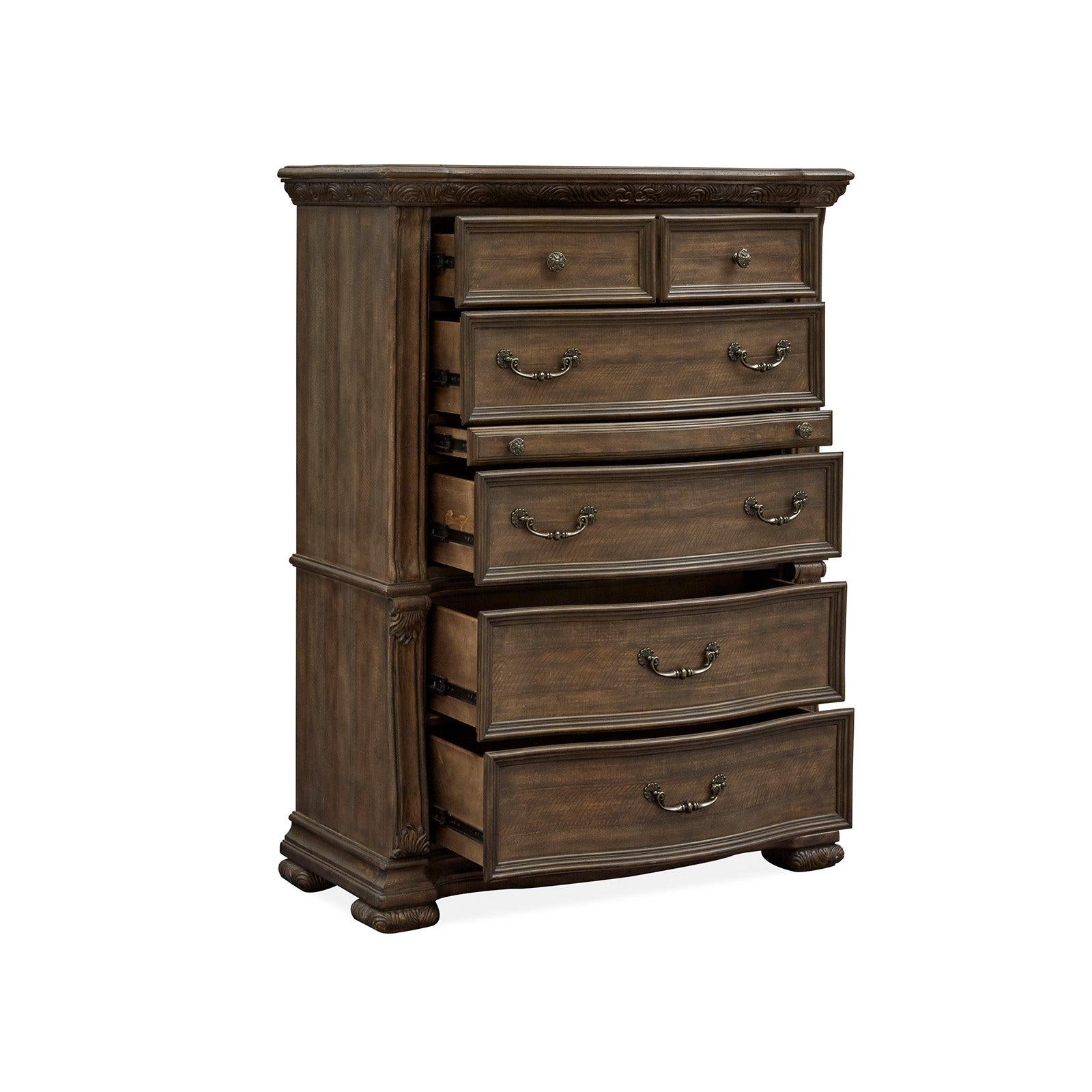 Magnussen Home Durango Willadeene Brown Drawer Chest
