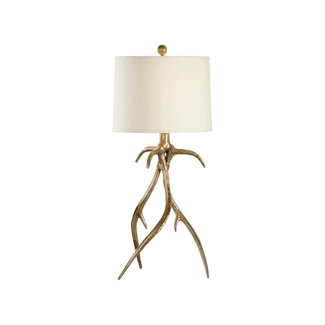 Wildwood Antler Brass Hall Lamp