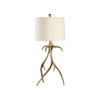 Wildwood Antler Brass Hall Lamp