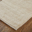 Feizy Agape 69H7F Modern Abstract Rug in Ivory/Brown