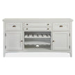 Magnussen Home Heron Cove Chalk White And Dovetail Grey Buffet