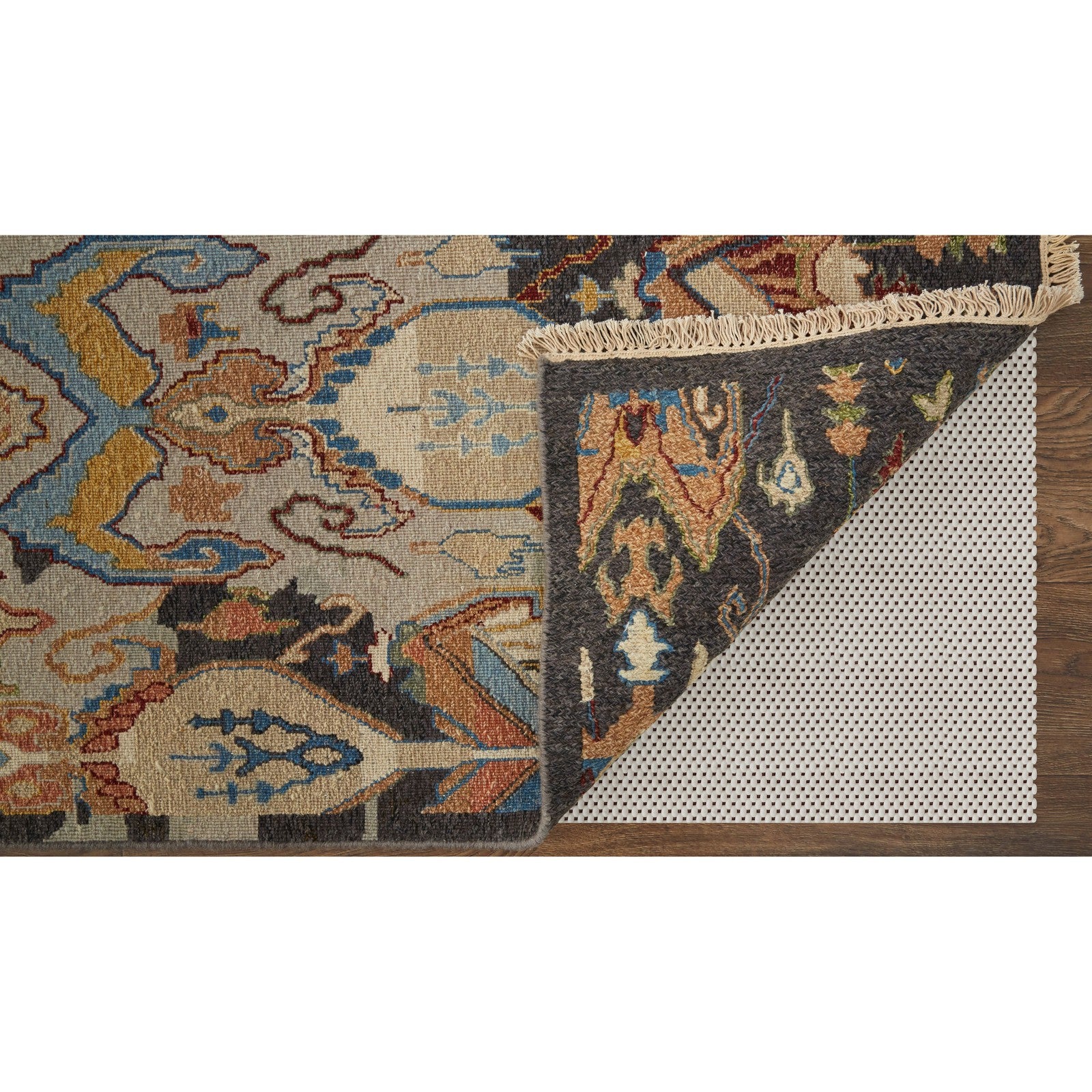 Feizy Leylan 0563F Transitional Ikat in Taupe/Tan/Orange