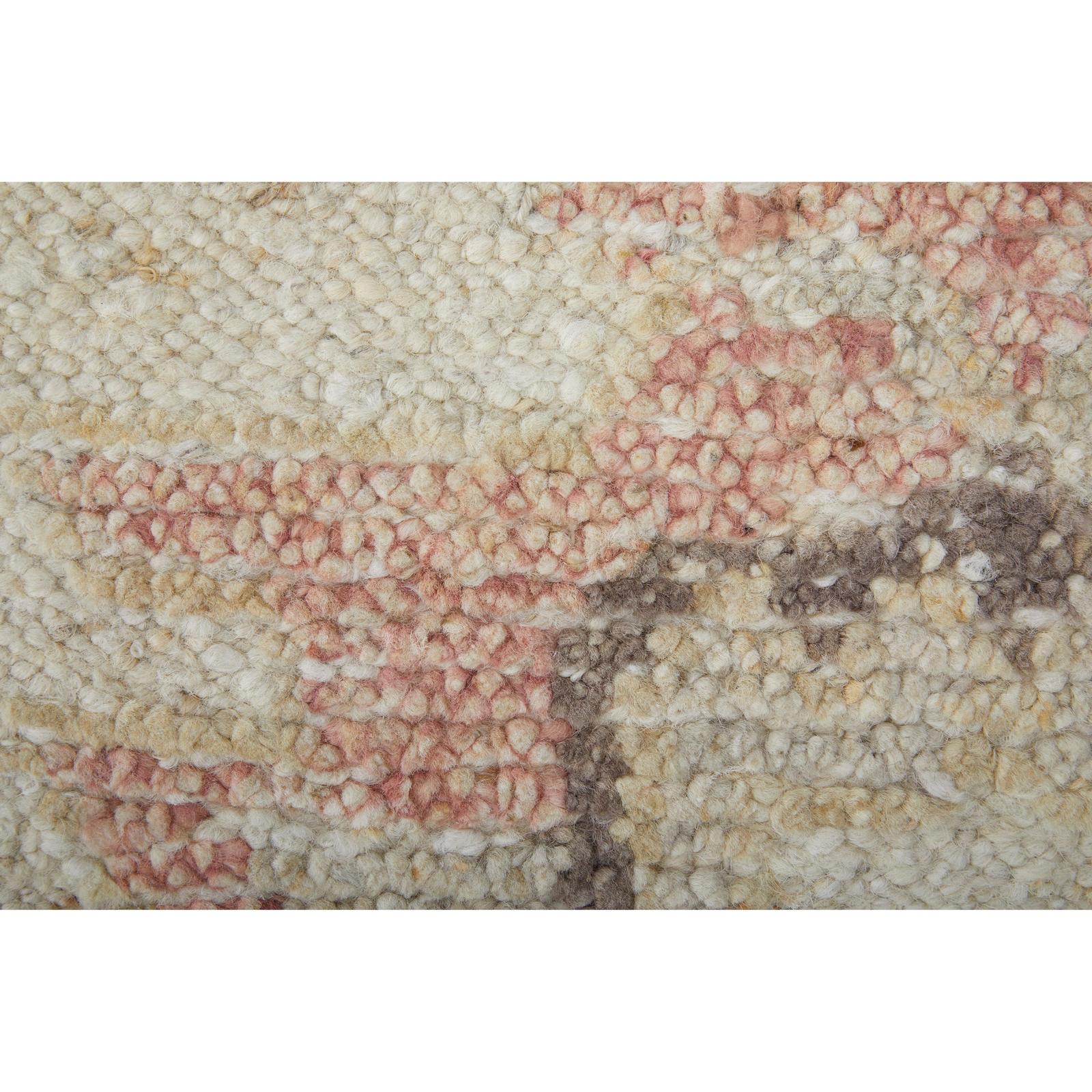 Feizy Grafton 69FLF Transitional Floral & Botanical Rug in Ivory/Orange/Gray