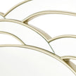 Michael Amini Camellia Field Wall Mirror - Antique Gold