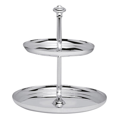 Christofle Albi Silver Plated 2-Tier Pastry Strand