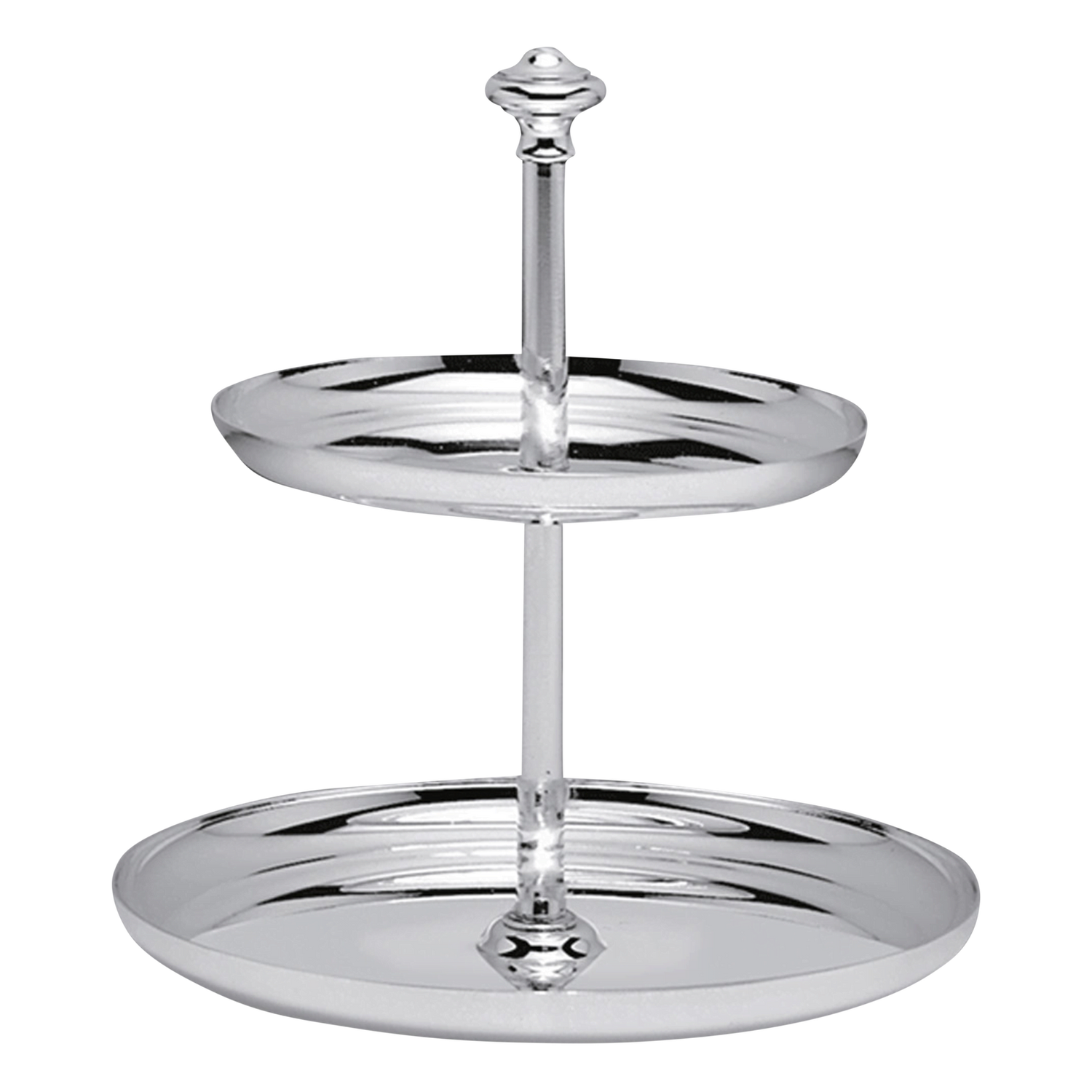 Christofle Albi Silver Plated 2-Tier Pastry Strand