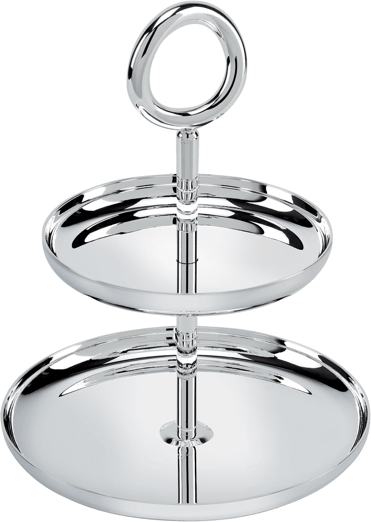 Christofle Vertigo Silver-Plated Dessert Stand