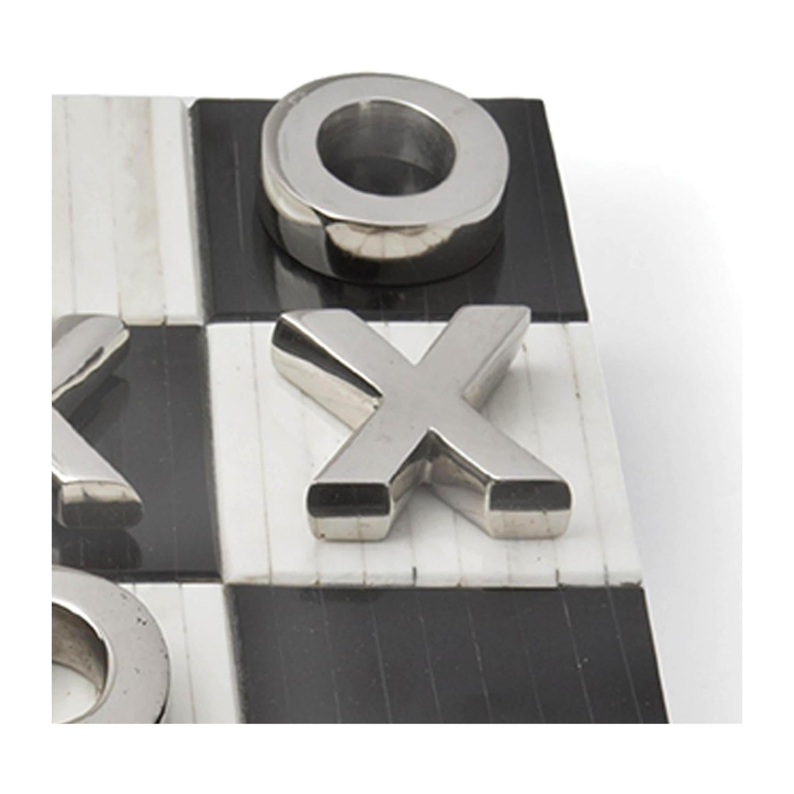Regina Andrew Tic Tac Toe Flat Board With Nickel Pieces