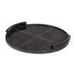 Regina Andrew Forte Round Leather Tray
