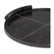 Regina Andrew Forte Round Leather Tray