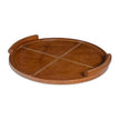 Regina Andrew Forte Round Leather Tray