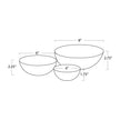 Regina Andrew Cora Horn Bowl Set