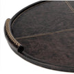 Regina Andrew Forte Round Leather Tray