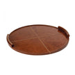 Regina Andrew Forte Round Leather Tray