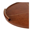 Regina Andrew Forte Round Leather Tray