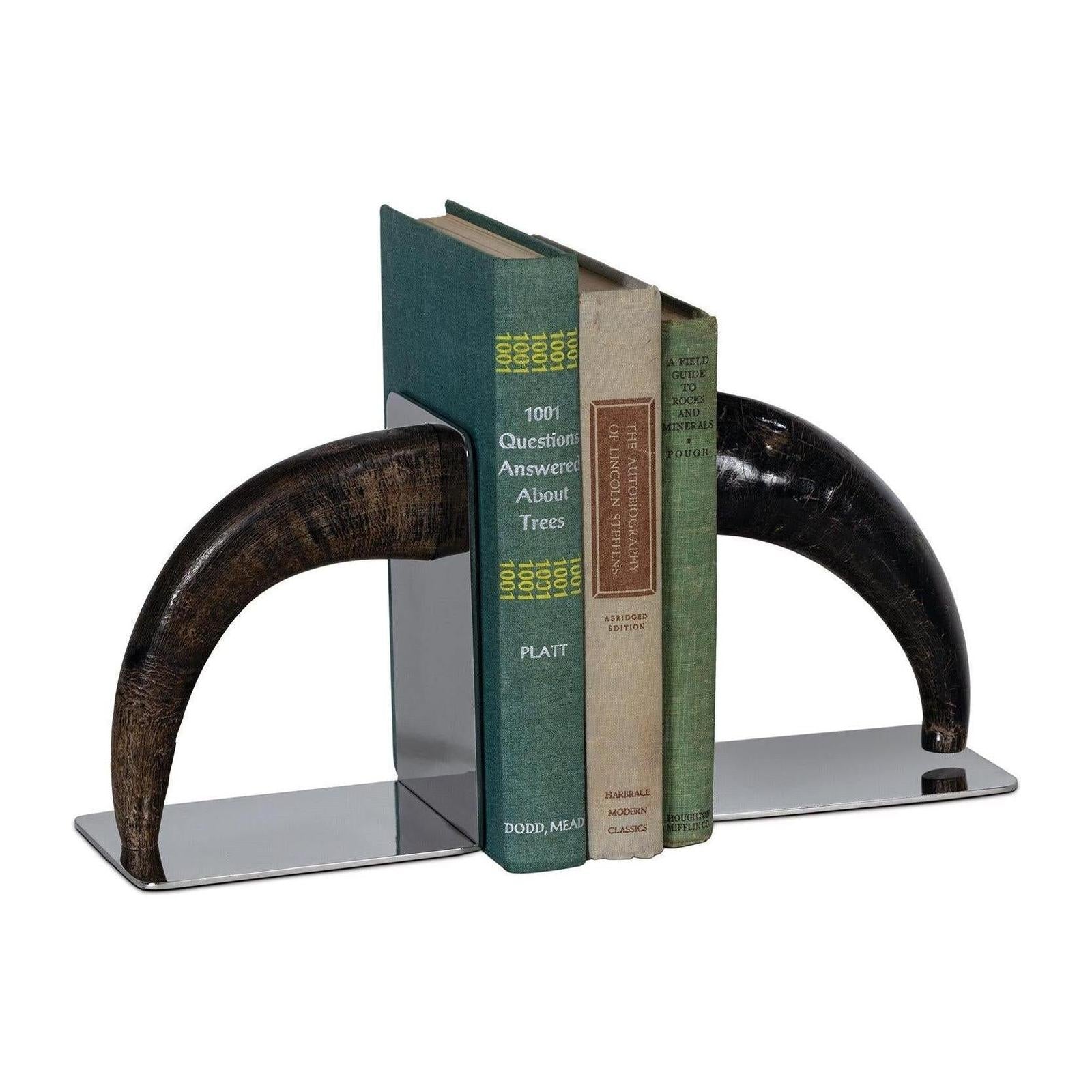Regina Andrew Lisbon Horn Bookend Set