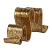 Wave Gold Wave Sculpture